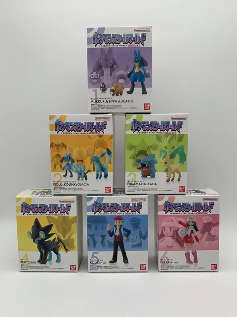 POKEMON SCALE WORLD 1/20 Figur Bandai Kanto Region 2 | Wählen Sie Ihre