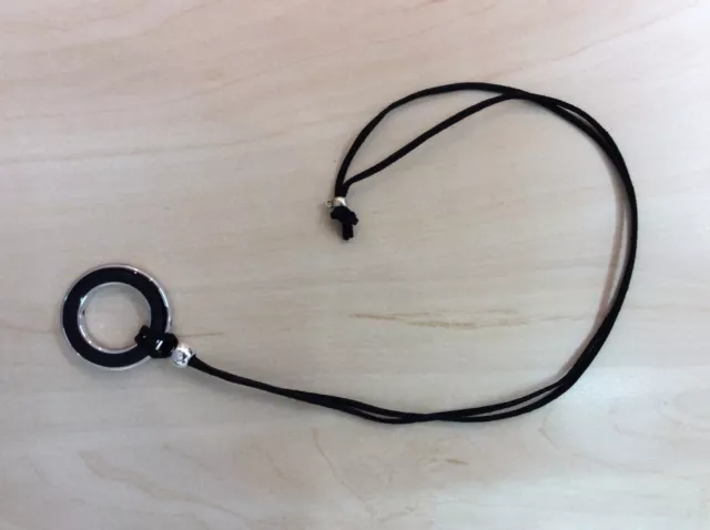 BRILLENKETTE Brillenband Kette mit schwarzem Ring zum einhängen