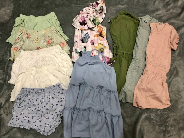 Girls summer clothes bundle 6-7 Years