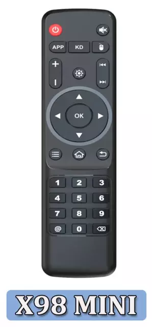 TELECOMMANDE X96 Max X98 Pro X92 Box Android TV Box IR Remote