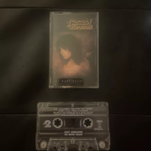 No More Tears by Ozzy Osbourne (Cassette, Sep-1991, Epic)