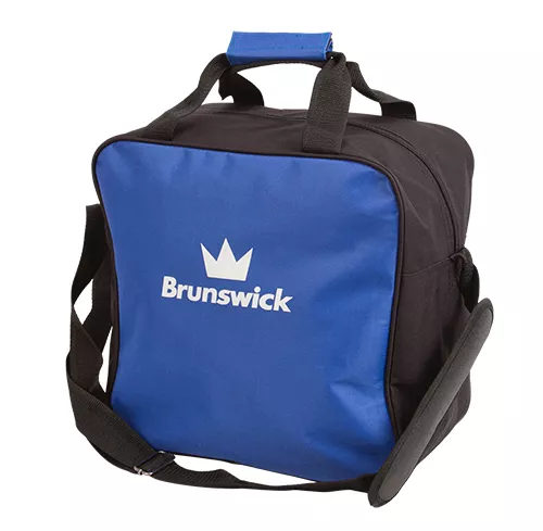 Brunswick TZone Black/Blue Single Tote Bowling Bag