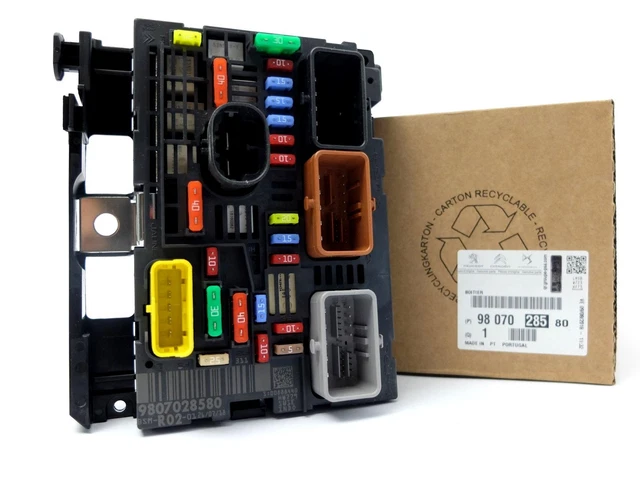 BOÎTIER FUSIBLES NOUVELLE Original Citroen Peugeot C4 C6 407 9807028580 ...