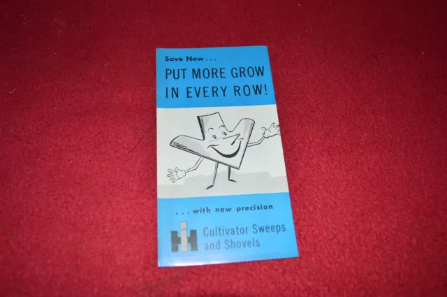 International Harvester Cultivator Sweeps & Shovel Dealer's Brochure CR-15-I