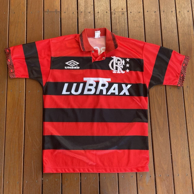 Maillot Flamengo Domicile 93/94 Centenaire Umbro Vintage – Taille M – N°10