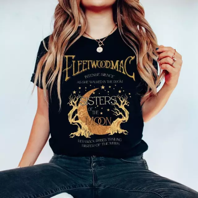 Vintage Fleetwood Mac Shirt, Sisters Of The Moon Tee Shirt