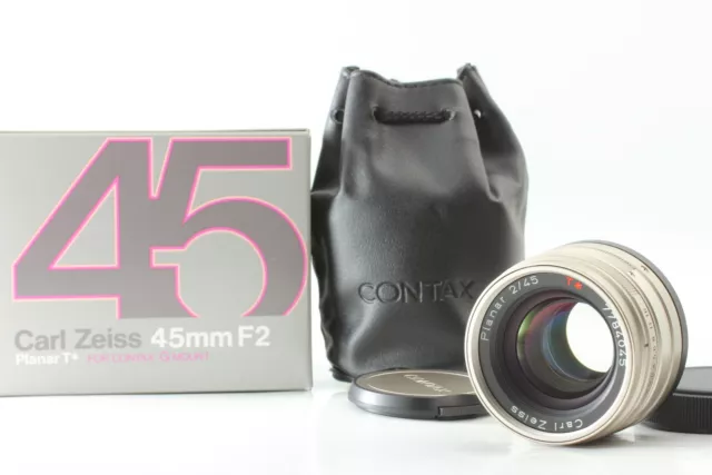 [Beste Mint IN Karton] Contax Carl Zeiss Planaren T 45mm F/2 Linse für G1 G2 Ab