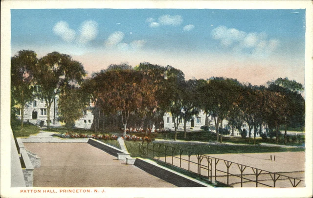 Patton Hall Princeton New Jersey ~ Princeton University ~ 1920s postcard