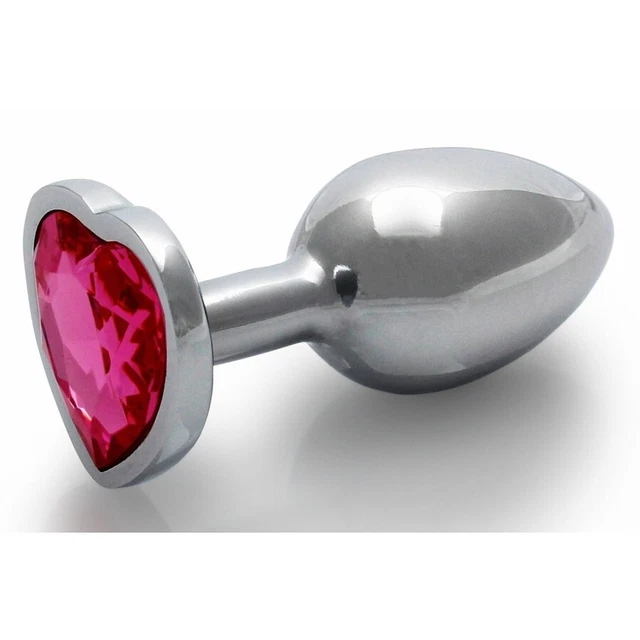 Plug Anal Jewel Taboom L - Métal Rouge - 8x4 Cm - Sextoy Unisexe Neuf