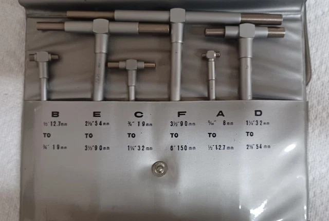  6-piece telescoping gage set
