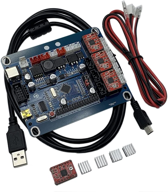 GRBL 1.1 A4988 Control Board CNC Controller Router CNC Engraving Machine Control