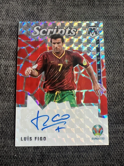 2022 Panini Mosaic World Cup Figo Auto（RONALDO AUTO PSA）
