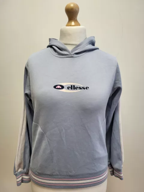 Felpa Con Cappuccio Sportiva A427 Ragazze Ellesse Lilla Pullover Maniche Lunghe Uk Junior Xxl