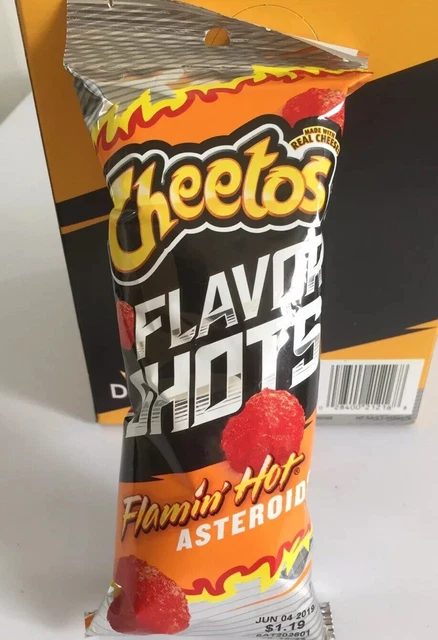 Cheetos Asteroidi Flamin Caldo Gusto Shots Nuovo IN H