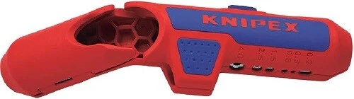 KNIPEX Tools - Ergostrip, Metric Sizes, Left Handed Version (169502SB)