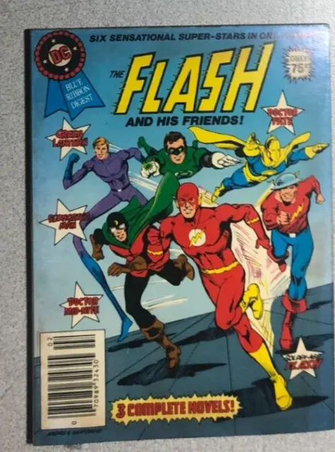 DC SPECIAL BLUE RIBBON COMICS DIGEST #24 (1981) Flash VG+/FINE-