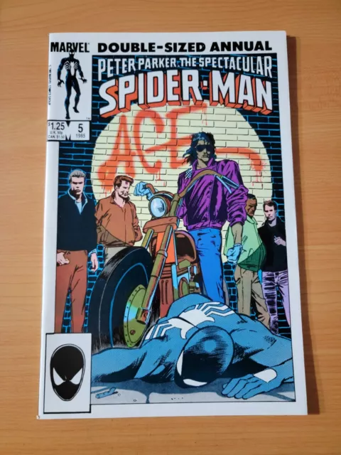 Spectacular Spider-Man Annual #5 Direct Market ~ NEAR MINT NM ~ 1985 Marvel