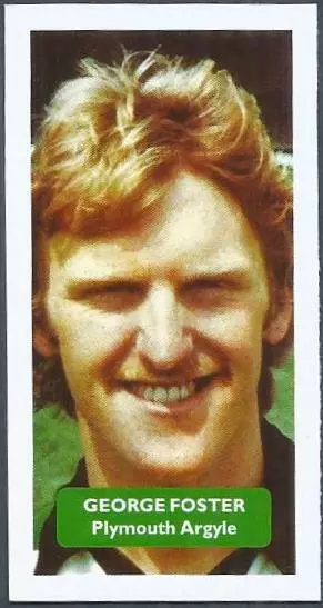 Score-Football Stars- #076-Plymouth Argyle-George Foster