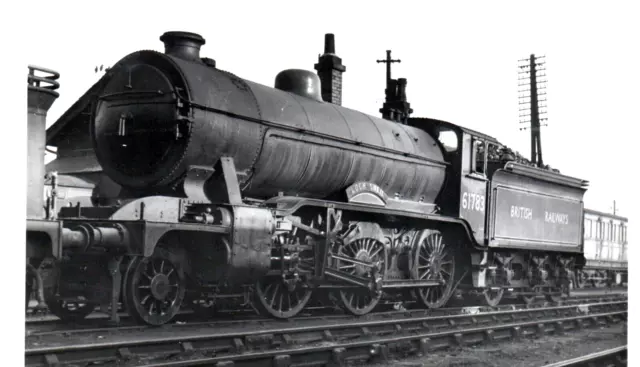 Ex LNER CLASS K2  2-6-0 No 61783 "LOCH SHEIL" at EASTFIELD  SHED 22/8/48 R/PHOTO