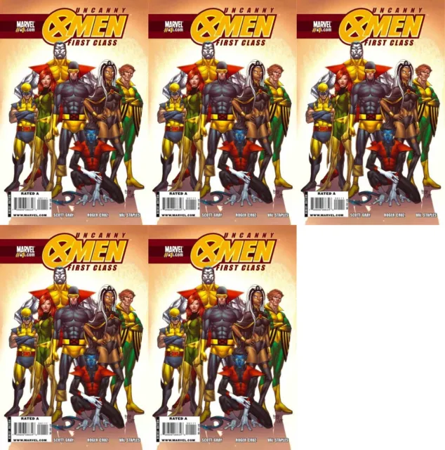 Uncanny X-Men: First Class #1 (2009-2010) Marvel Comics - 5 Comics