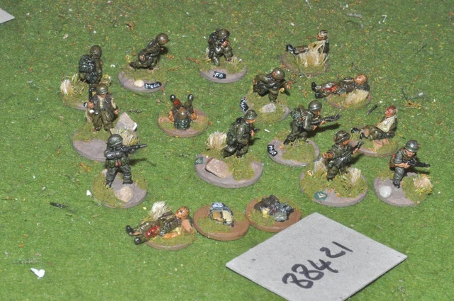 20mm modern / vietnam - US 16 figs - inf (88421)
