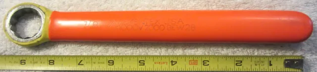 7/8"  Cementex BEW-28,1000v insulated,Box End Wrench,high voltage tool,electric