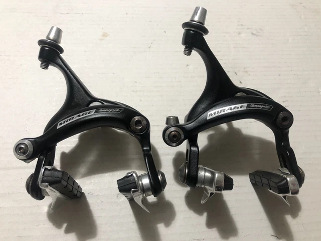 CAMPAGNOLO MIRAGE Bremsen-Set Schwarz – Vintage-Style Für Rennräder | Ein Paar Seitenzugbremsen