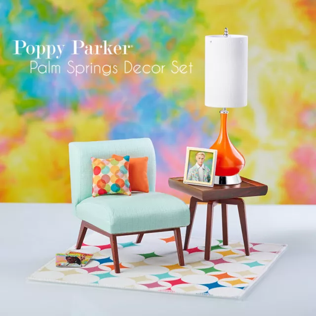 NRFB Poppy Parker In Palm Springs Decor Set Integrity Toys