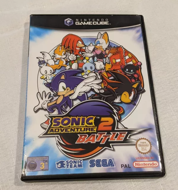 Sonic Adventure 2 Battle Gamecube Complete with Cartridge, Case and Manual  Japan