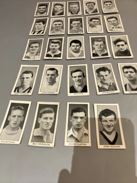 DC Thomson Wizard Football Stars of 1959 x 24 Bundle selten