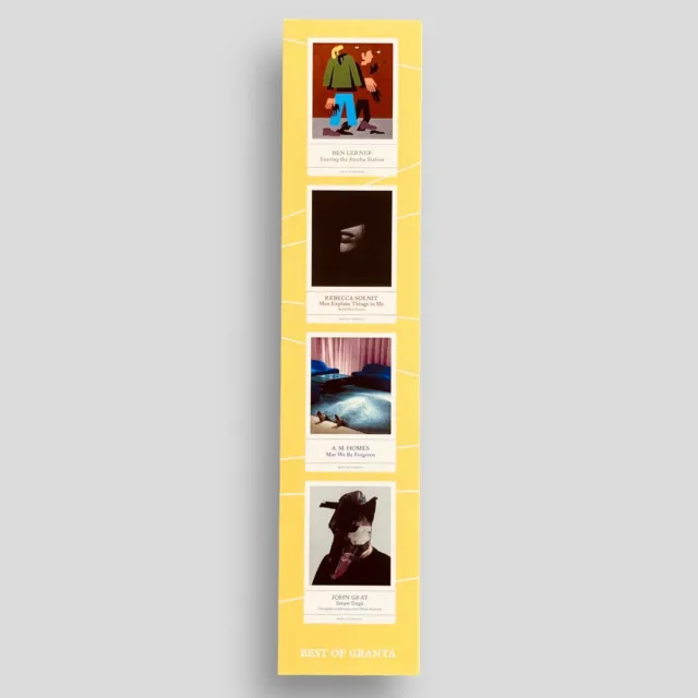 Best Of Granta Collectible Promotional Bookmark