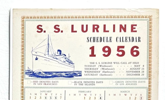 1940-59, Calendars, Paper, Collectibles - PicClick