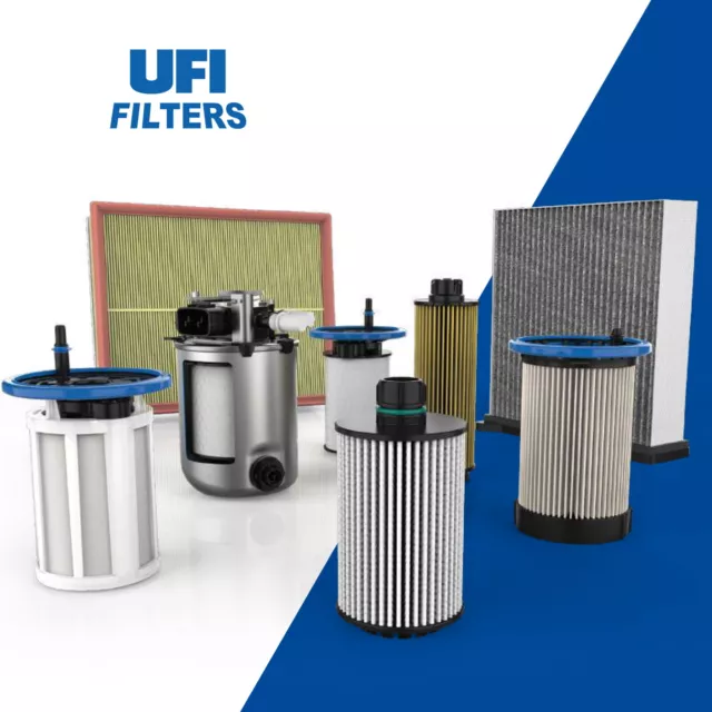 Kit 4 filtri tagliando Grande Punto 1.3 multijet 90cv 66kw 2005 Originali UFI