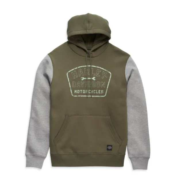 HARLEY-DAVIDSON Wrench Crew Hoodie für Herren grün