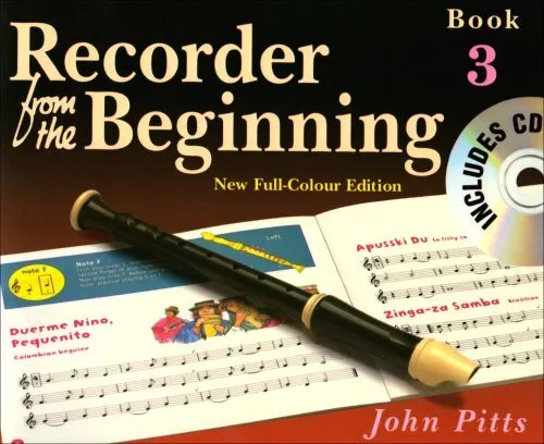 Recorder from the Beginning: Pupils Book Bk. 3 by Pitts, John Paperback Book The