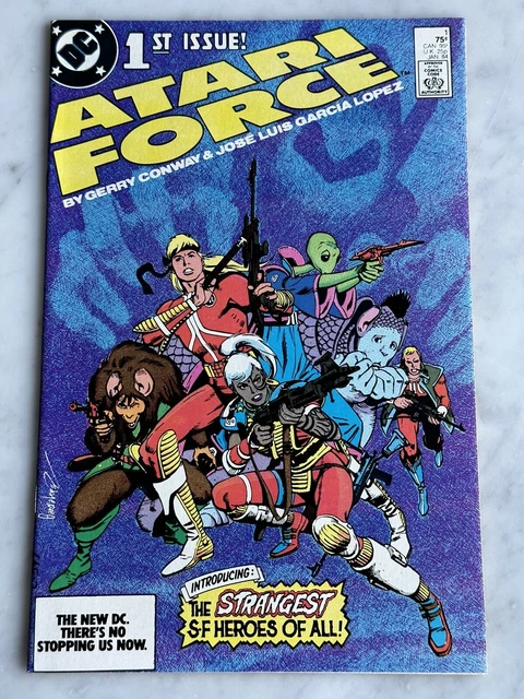 Atari Force #1 KEY 1st Issue! (DC, 1983)