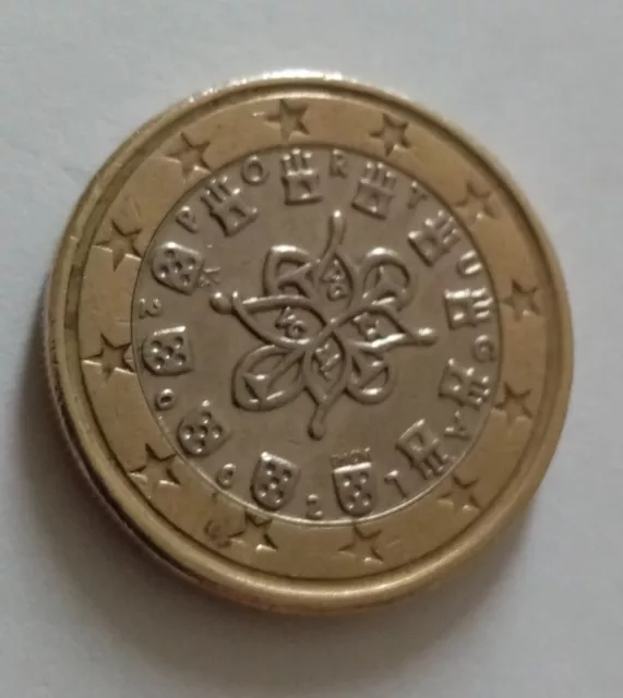 Pièce Euro Portugal Rare 2002 Numismatique Monnaie