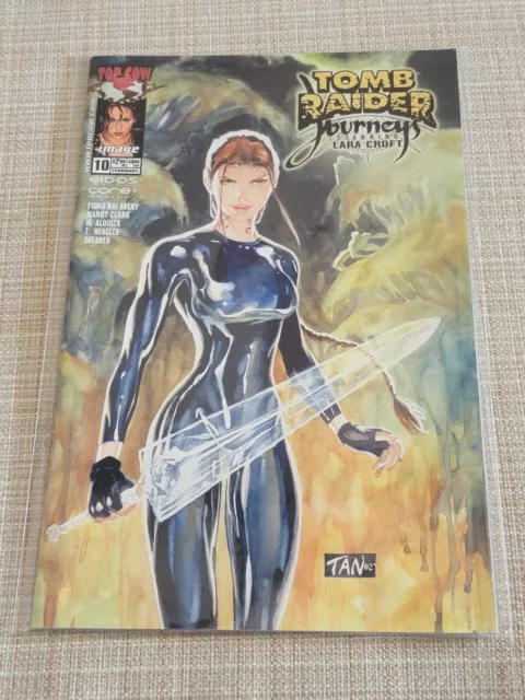 Tomb Raider JOURNEYS Starring LARA CROFT #10 Feb 2003 Top Cow Image Comics SEXY