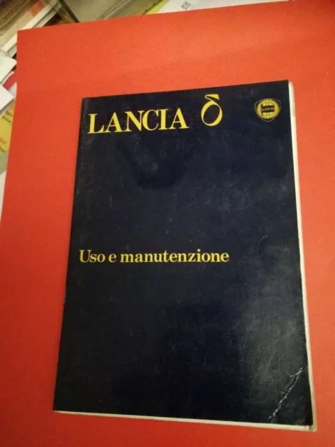 Lancia Delta 1300-1500 Libretto uso e manutenzione Originale 1981