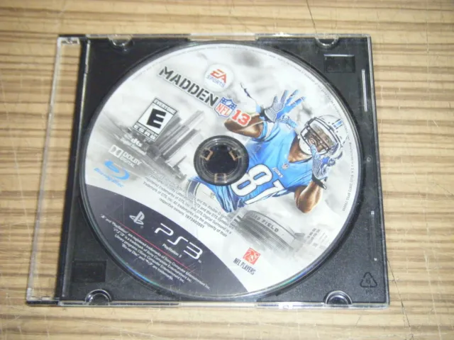 Sony PlayStation 3 PS3 Game - EA Sports Madden NFL 13 (Disc Only)