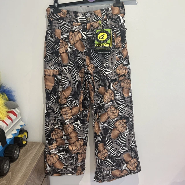 Volcom oxide youth XL Snowboard Ski Pants Snow Trousers Salopettes bnwt