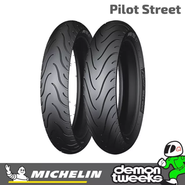 Michelin Pilot Street Rear TL 130/70/17 62S Motorcycle/Bike Tyre 1307017