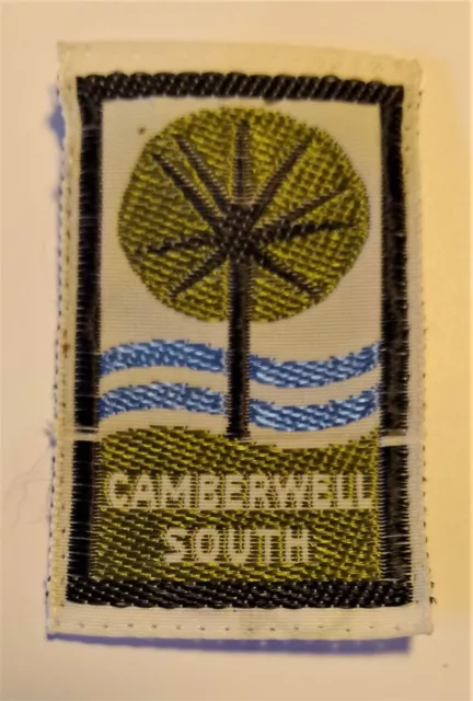 Camberwell District Victoria Australia Scout Badge Patch