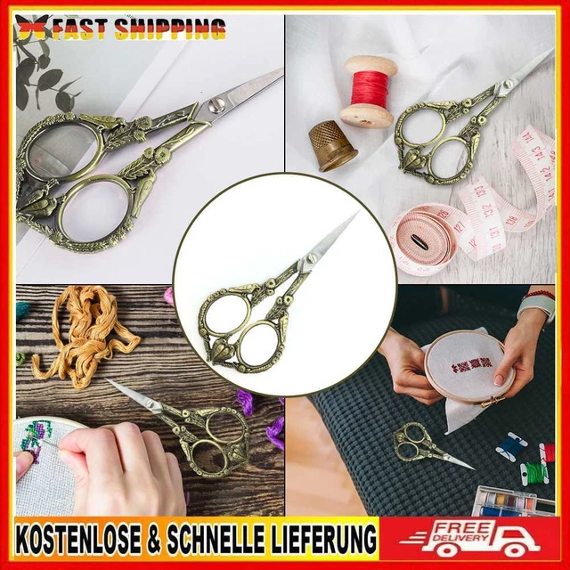 Retro Tailor Scissors for Crafting Needlework Stainless Steel DIY Sewing Tools
