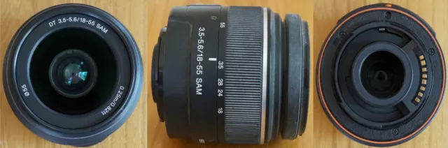Sony objectif Lens A 18 55 mm compatible Minolta Konica