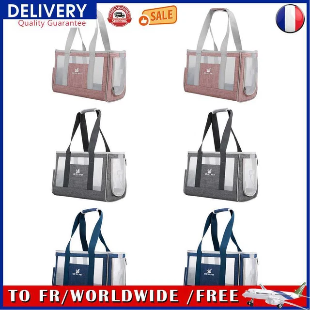 Portable Travel Kitten Puppy Transport Bags Waterproof Cat Dog Carrier Handbag