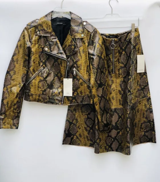 Jupe imprimé serpent zara shop