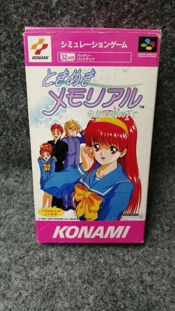 Tokimeki Memorial Konami - Super Famicom SFC - Import Japon - Complet - Très Bon état