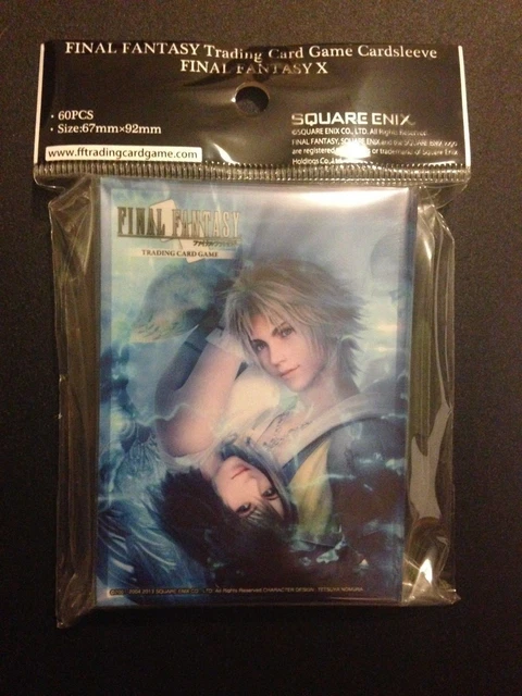 FINAL FANTASY TCG Card Sleeves | Tidus & Yuna | Standard Size Sleeves (60  Pack) 4.95 - PicClick UK