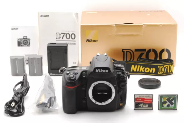 【Excellent+++++ in Box】Nikon D700 12.1 MP Digital SLR Camera - Black from Japan